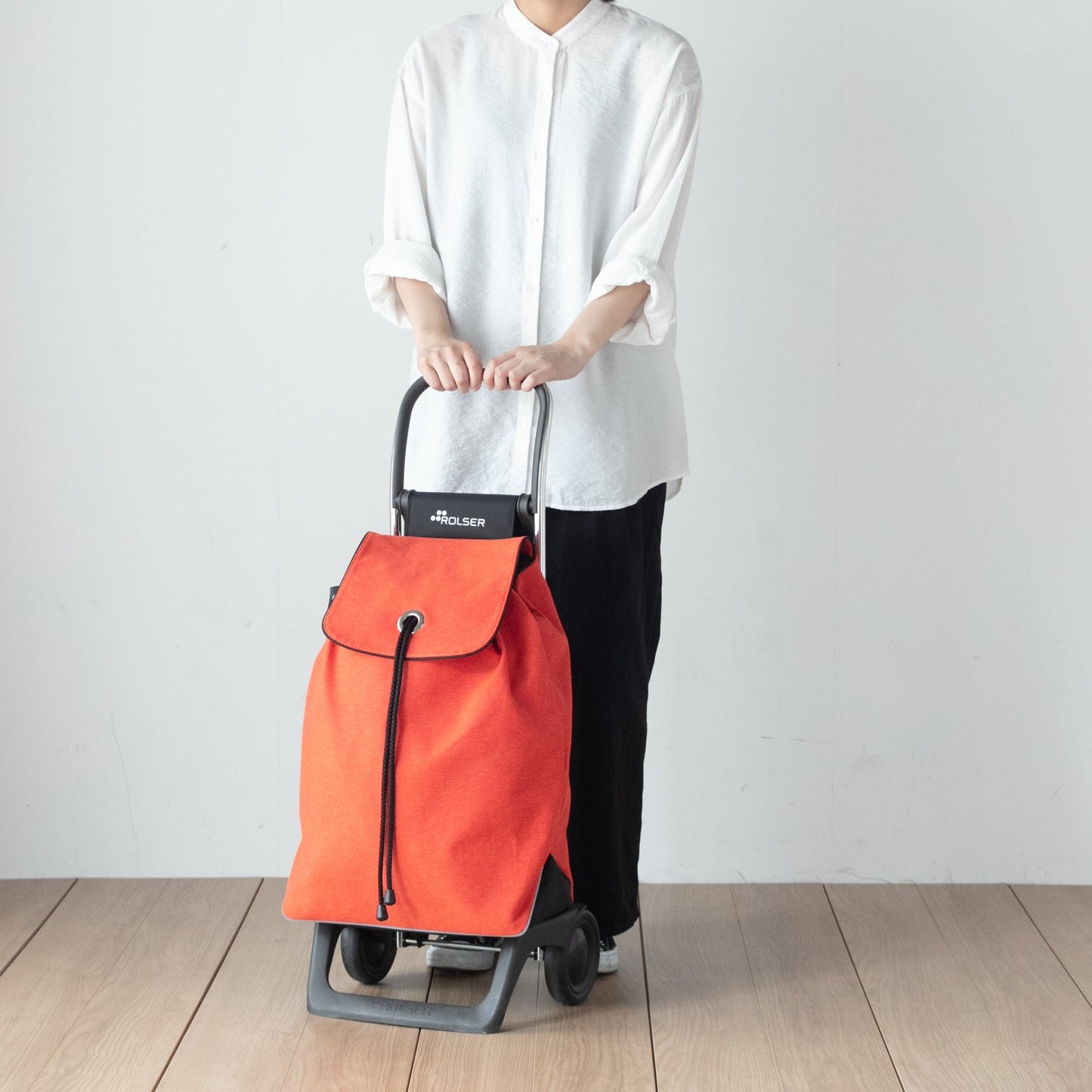 【送料込み】365methods×ROLSER ショッピングカート ジョイ オレンジレッド