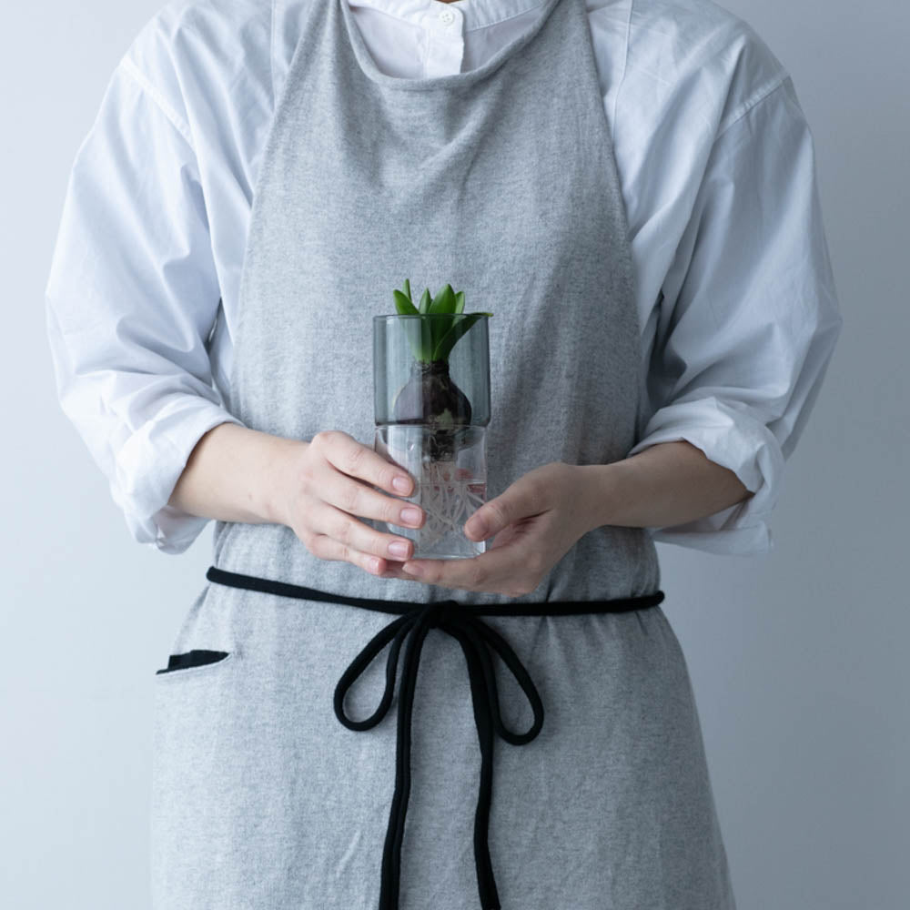 HARIO(ハリオ) ガラスのある生活 ガラスの花器 クリアブラック