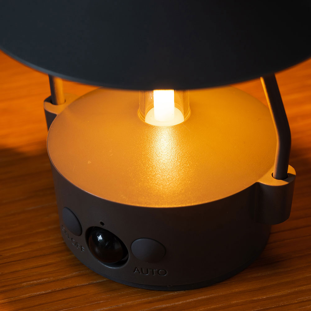 MoriMori(モリモリ) LED ランタン MINIMO (ダークグレイ)