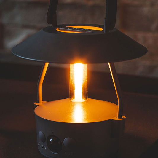 MoriMori(モリモリ) LED ランタン MINIMO (ダークグレイ)