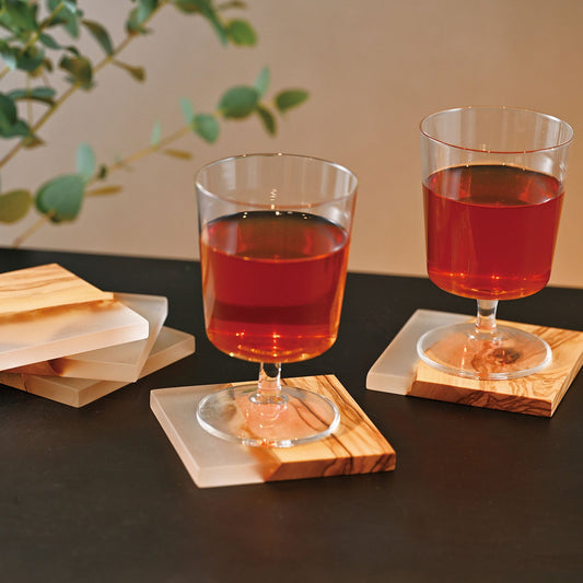 HARIO(ハリオ) オリーブウッドコースター