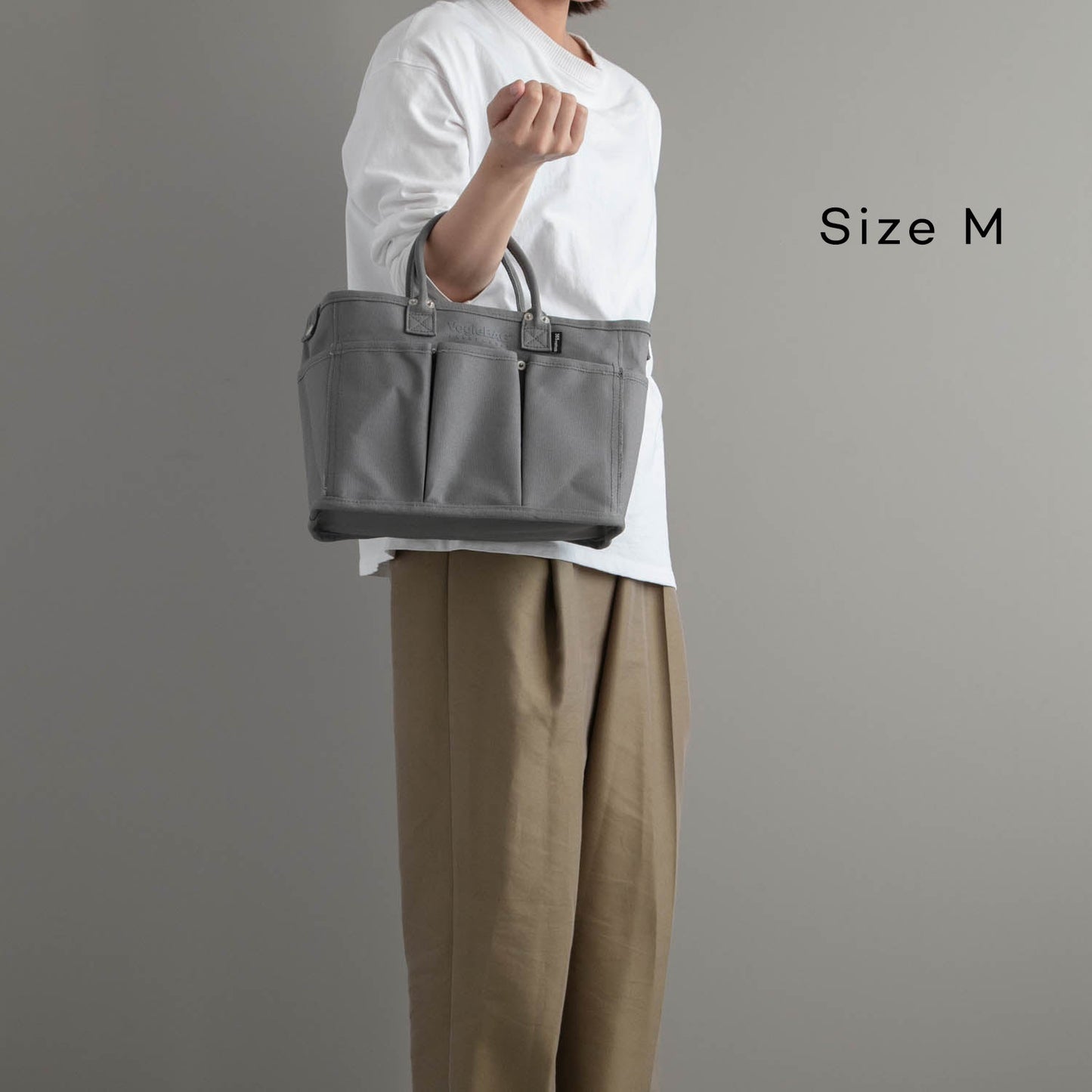 【SALE】365methods VegieBAG (ベジバッグ) FLAP BAG (フラップバッグ) グレー