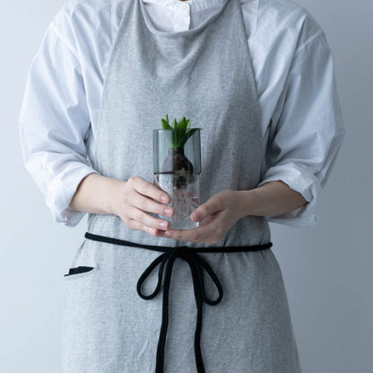 HARIO(ハリオ) ガラスのある生活 ガラスの花器 クリアブラック