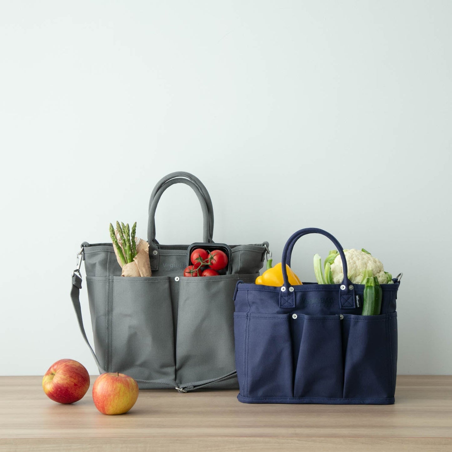 【SALE】365methods VegieBAG (ベジバッグ) FLAP BAG (フラップバッグ) グレー
